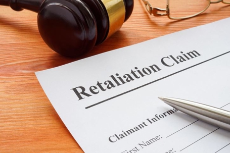 A retaliation claim document
