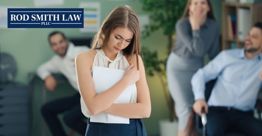 female employee experiencing retaliation