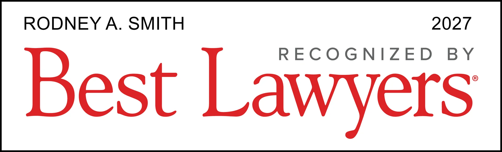 Best lawyers Rodney- 2027